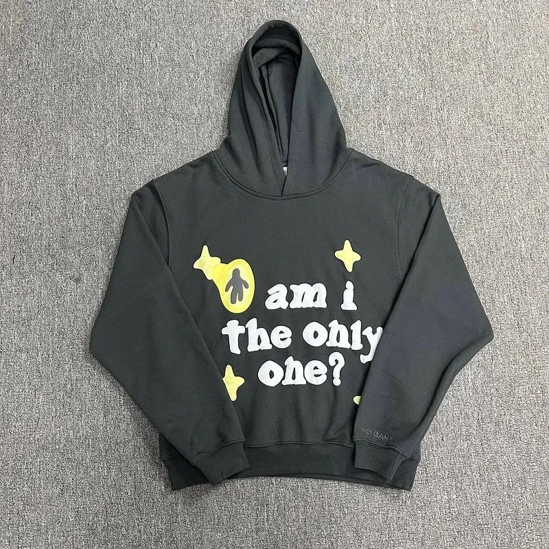 Foam Print Hooded Hoodie Set — Photo 15