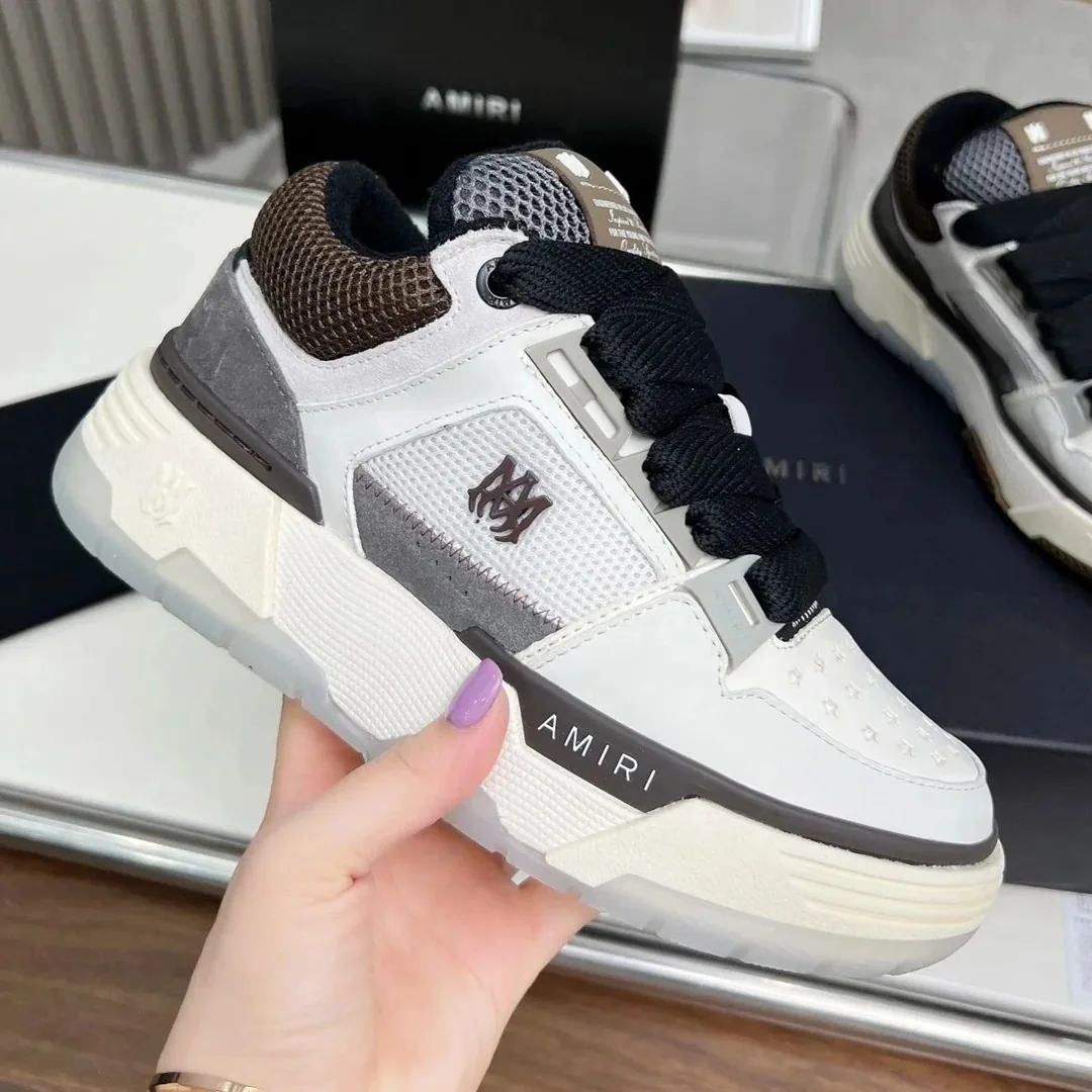 Amiri MA-1 Black White Sneakers — QC