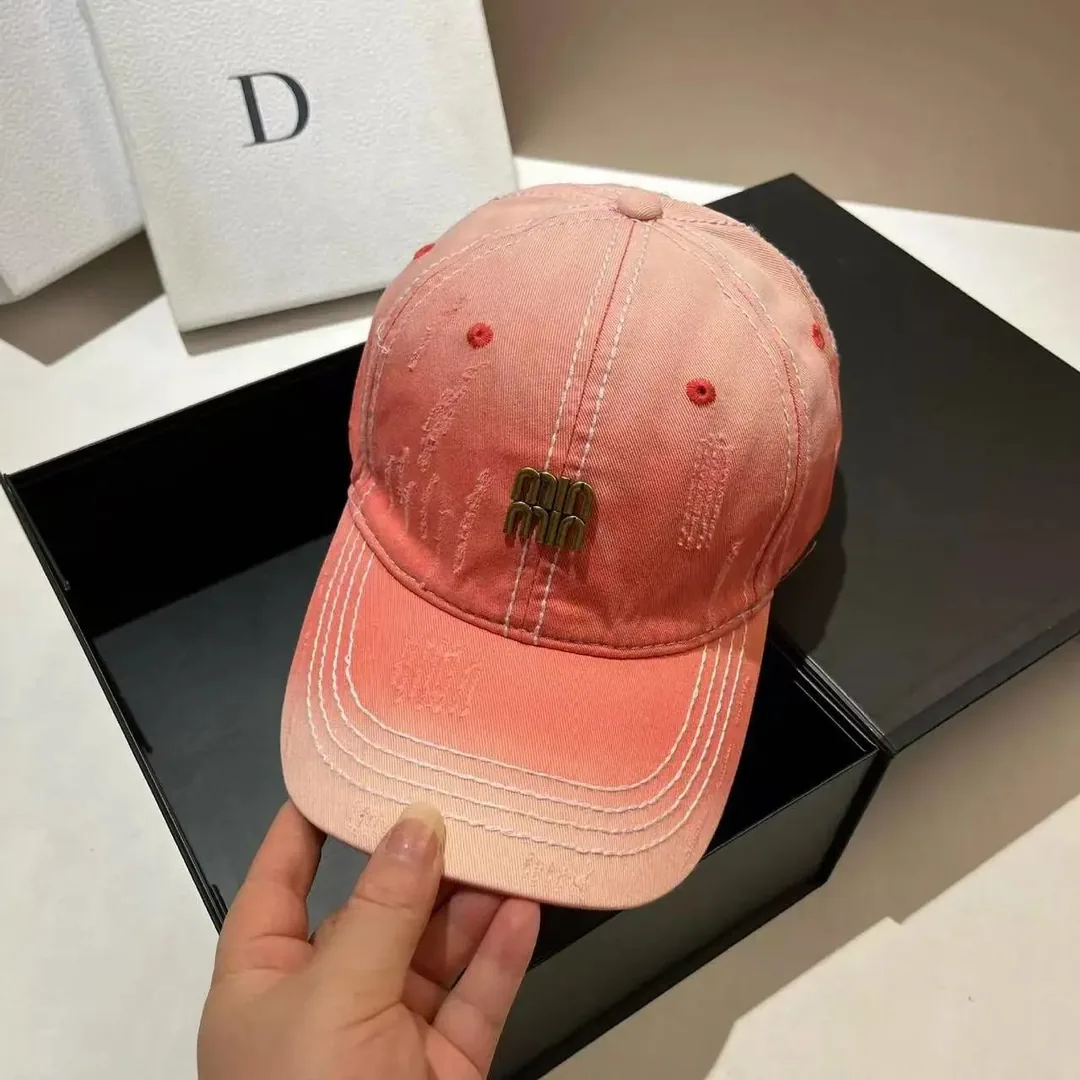 Distressed Denim Cap — QC