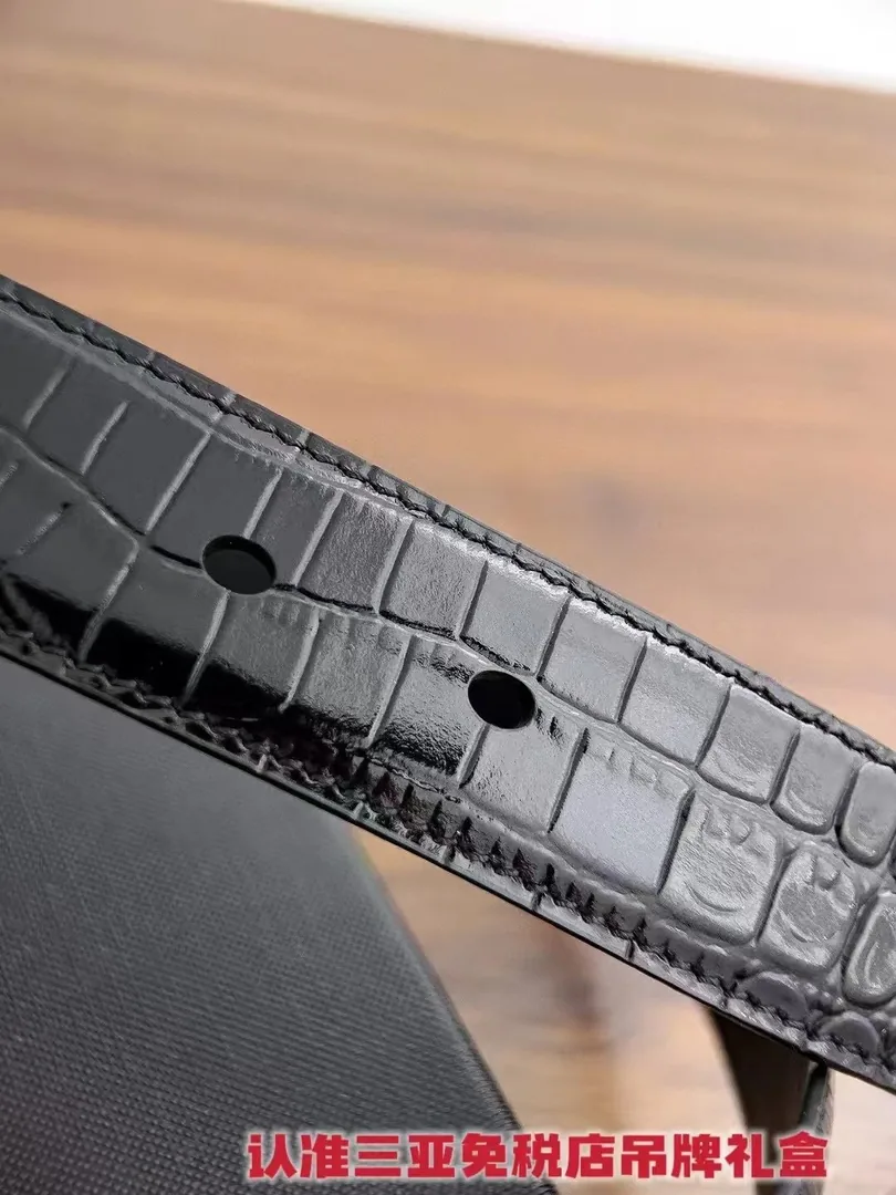 Saint Laurent YSL Logo Buckle Leather Belt — QC