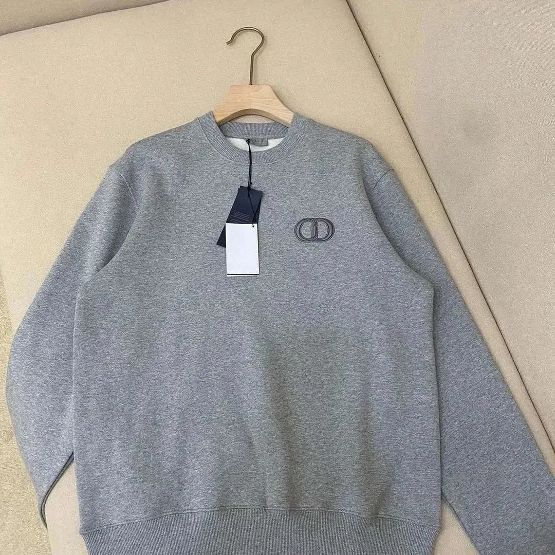 Dior CD Logo Khaki Hoodie — QC