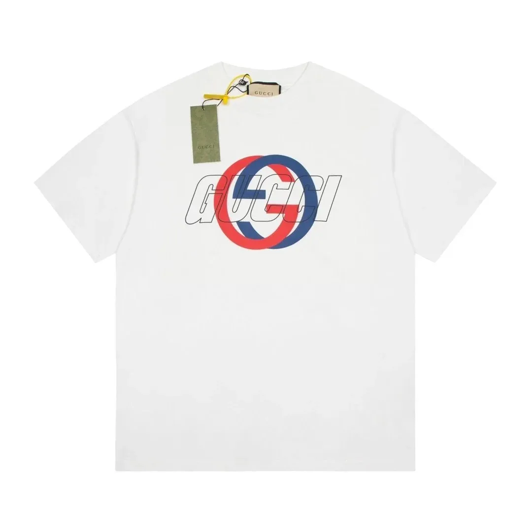 Gucci Ancora Logo Print White T-Shirt — Photo 5