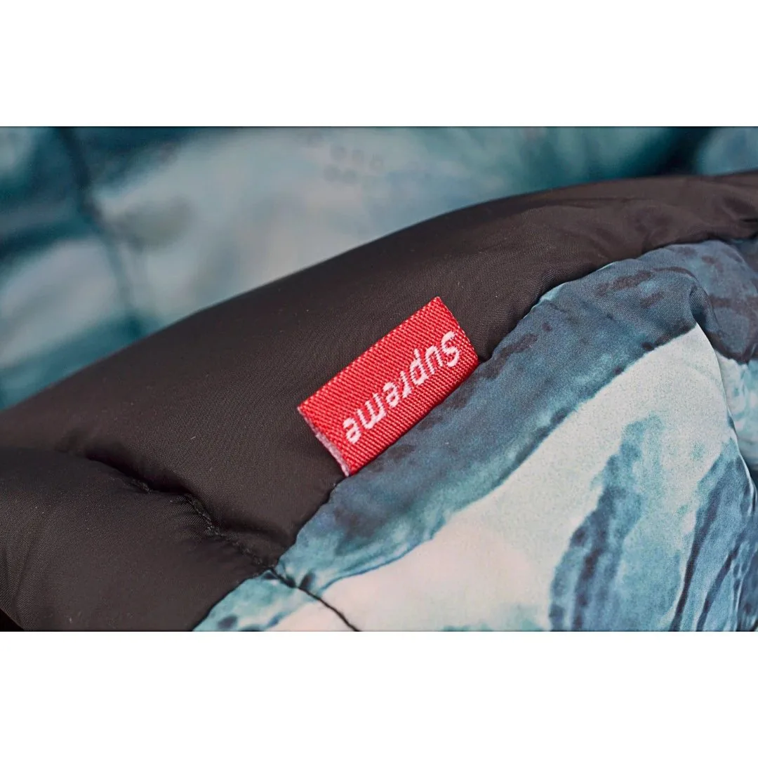 Supreme Statue Of Liberty White Down Jacket — Photo 6