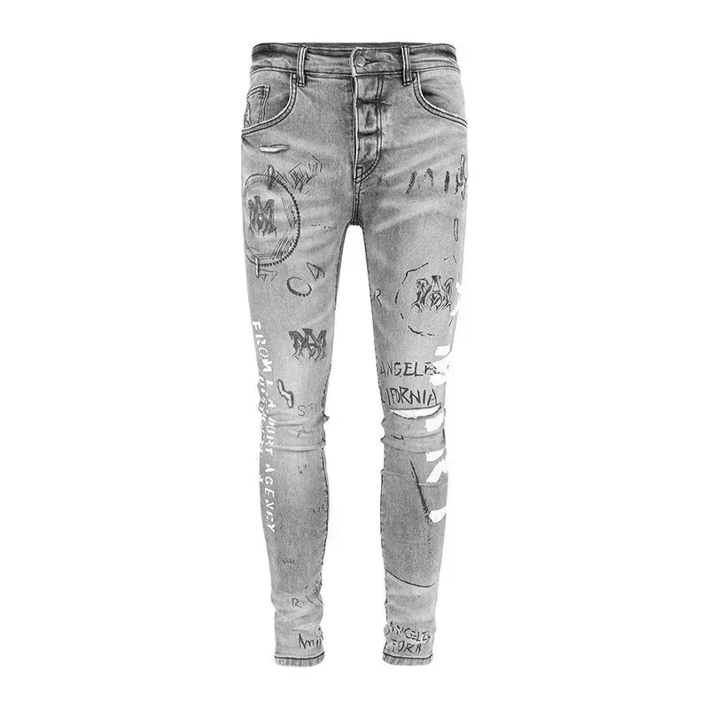 Amiri Distressed Denim Jeans Collection — Photo 4