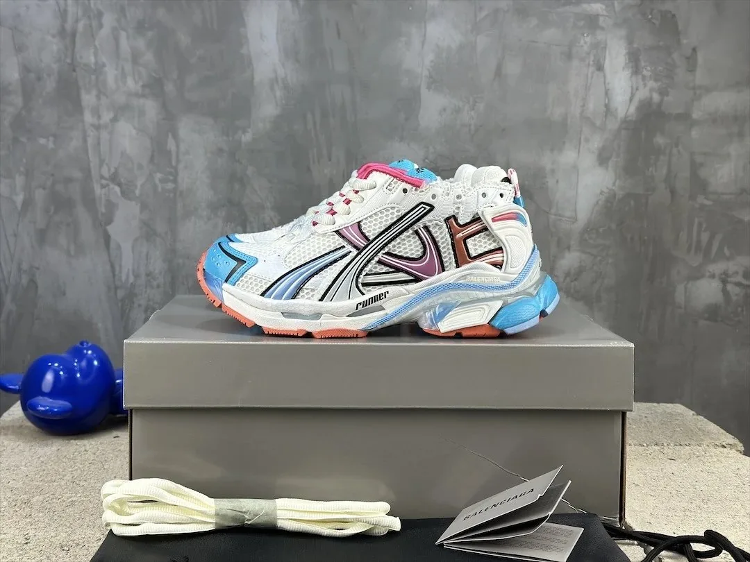 Balenciaga Black 7.5 Track Runners — QC