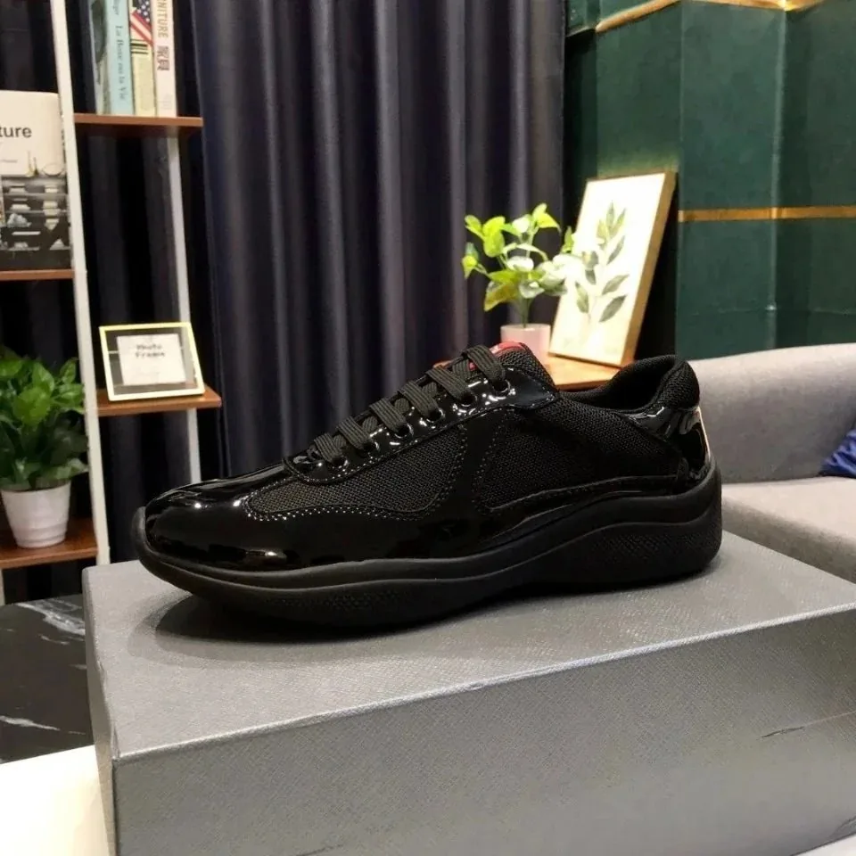Prada America's Cup Blue Low-Top Flats — Photo 5
