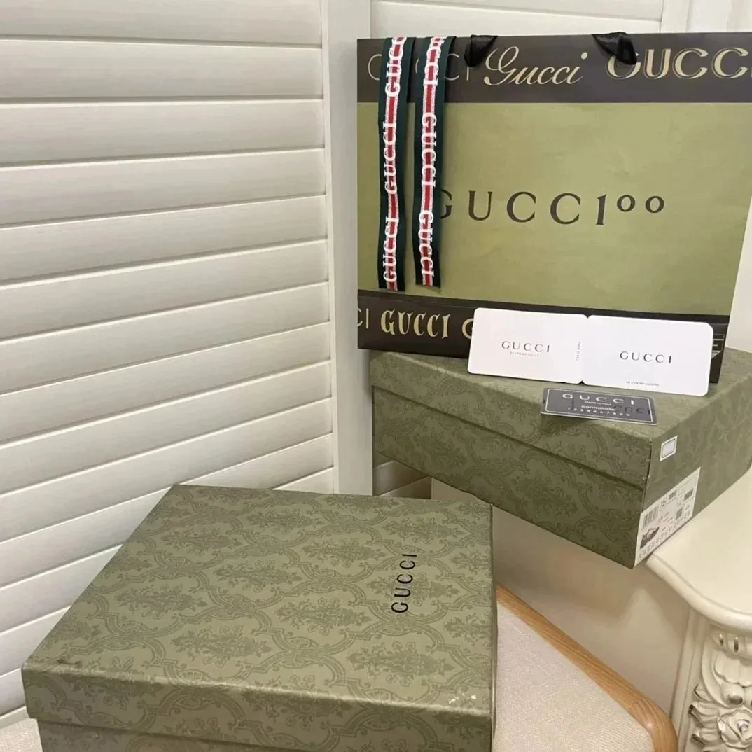 Gucci Run Beige Platform Dad Shoes — Photo 6