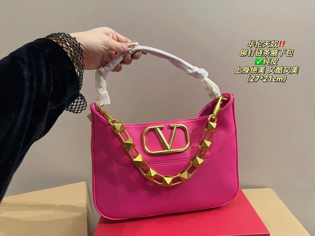 Valentino Rockstud Chain Shoulder Bag — Zdjęcie 2