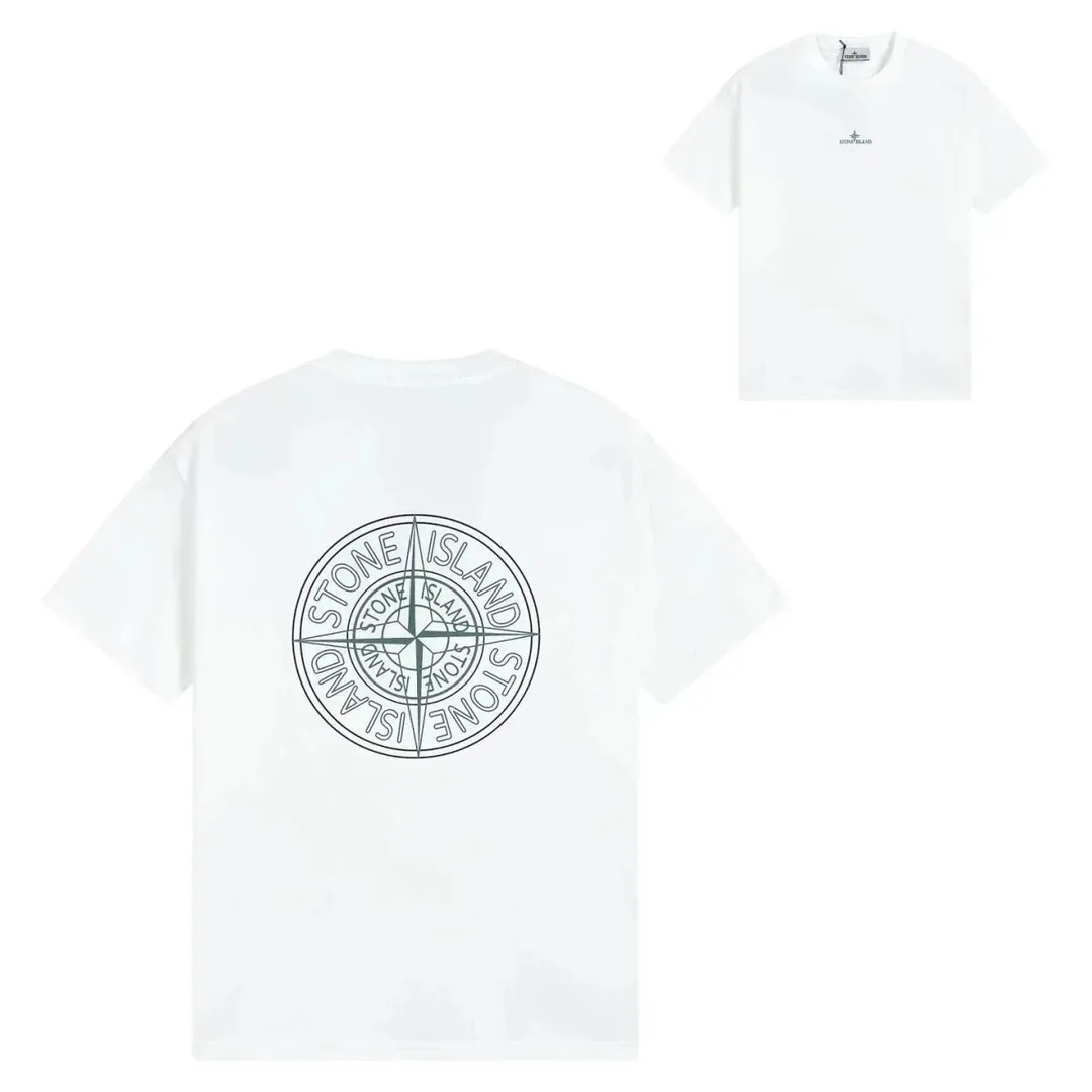 Stone Island Compass Print T-Shirt — Photo 13