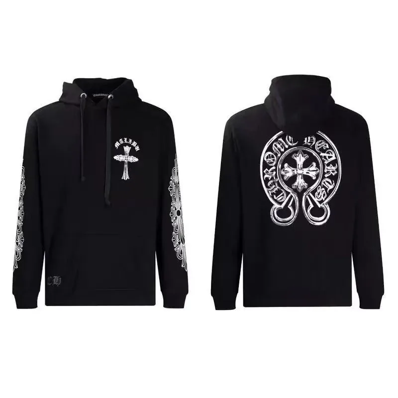 Graffiti Flame Cross Hoodie — Photo 9