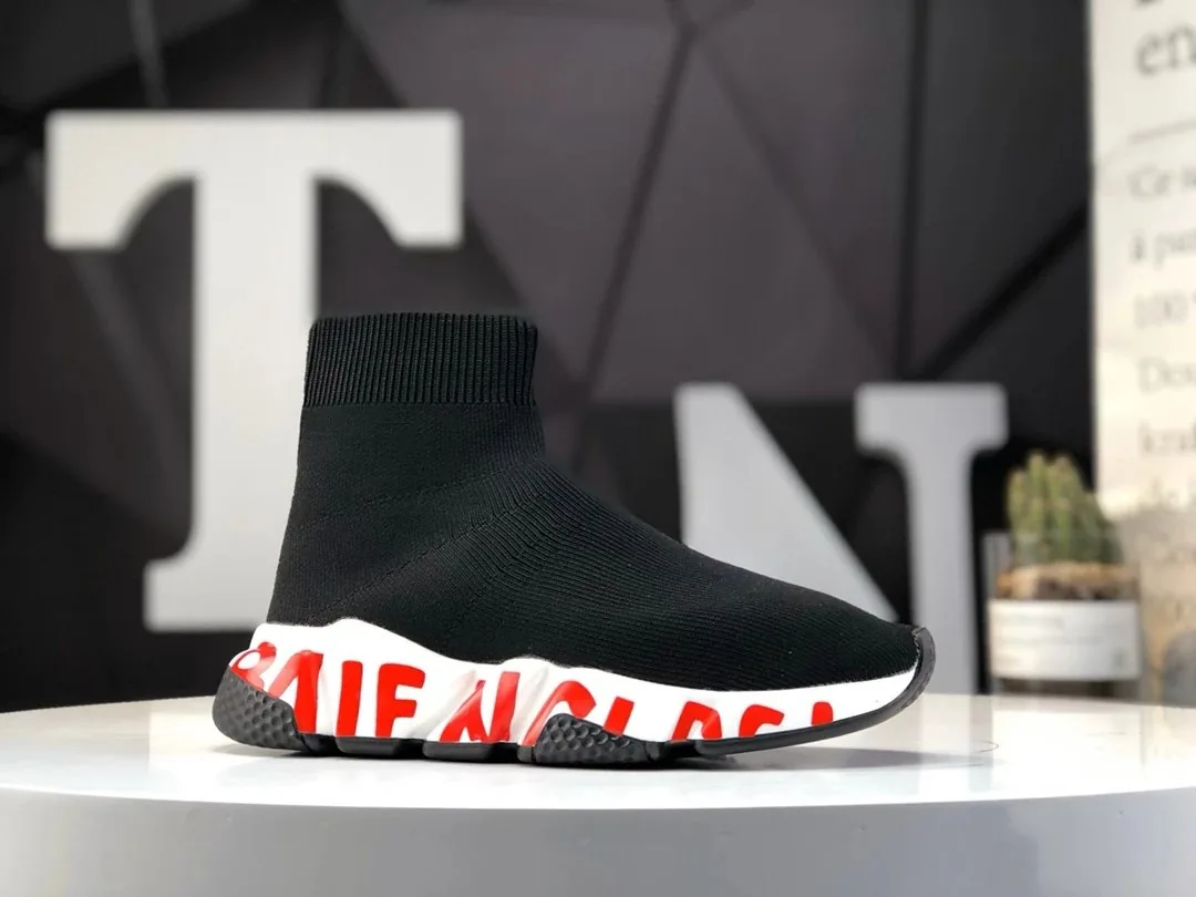Balenciaga Speed Trainer Runner Black Sock Shoes — photo 8