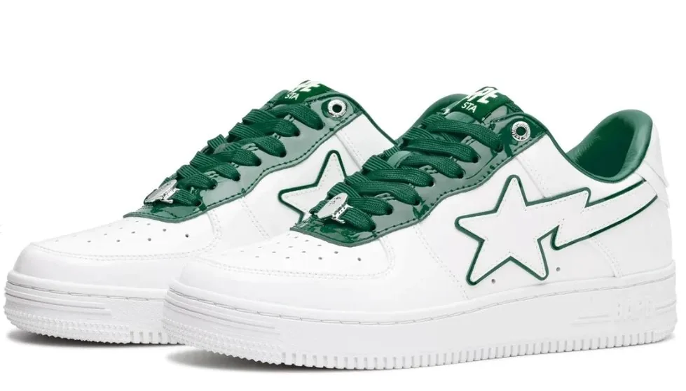 Bape Sta Nike Black Low-Top Sneakers — photo 11