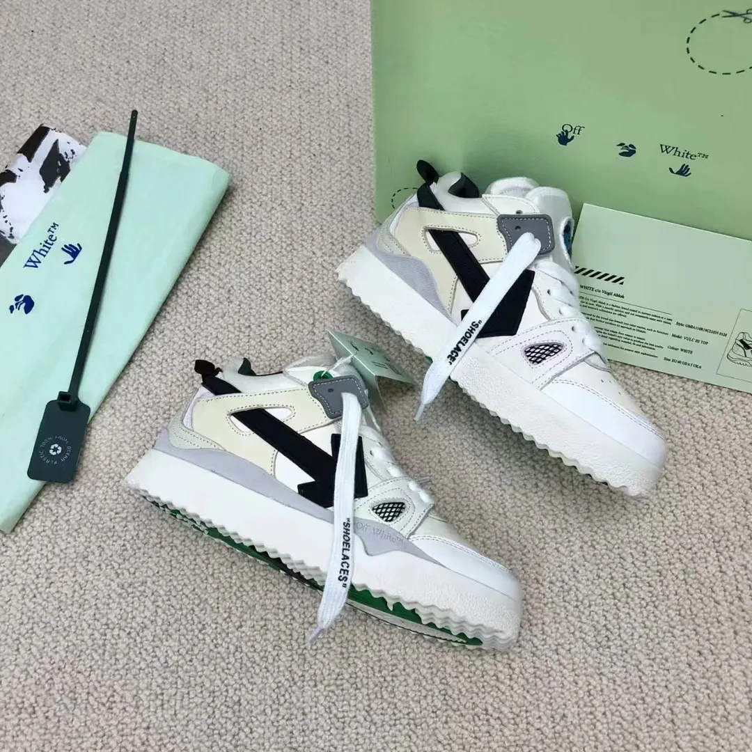 Off-White Odsy-1000 Full-Grain Leather Sneakers — photo 7