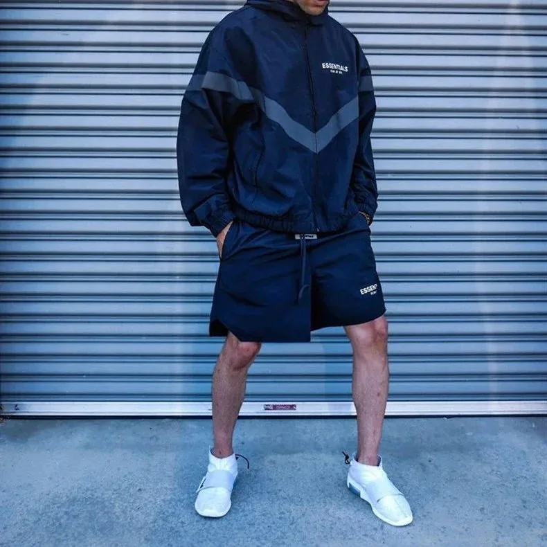 Fear of God Essentials Logo Sweat Shorts Collection — QC