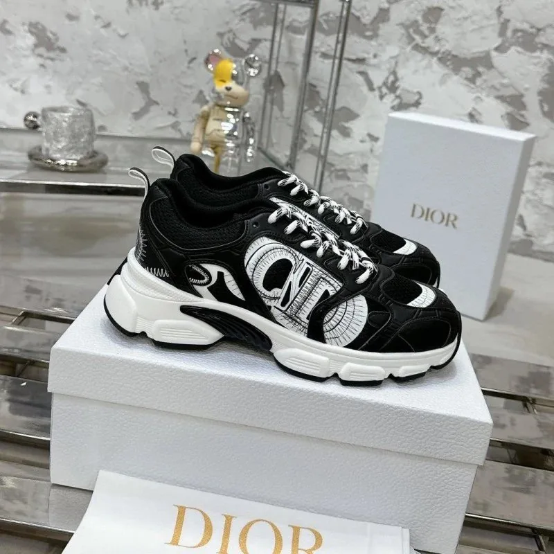 Dior Chrono White Sneakers — QC