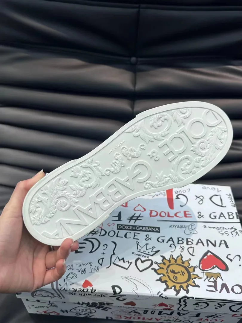 Dolce & Gabbana Portofino & Multicolor Graffiti Sneakers — QC