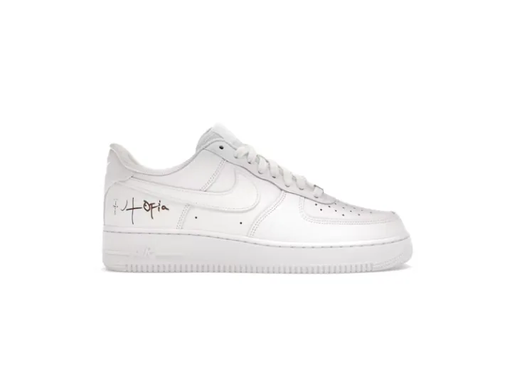 Nike Air Force 1 White Lace-Up Sneakers — Photo 5