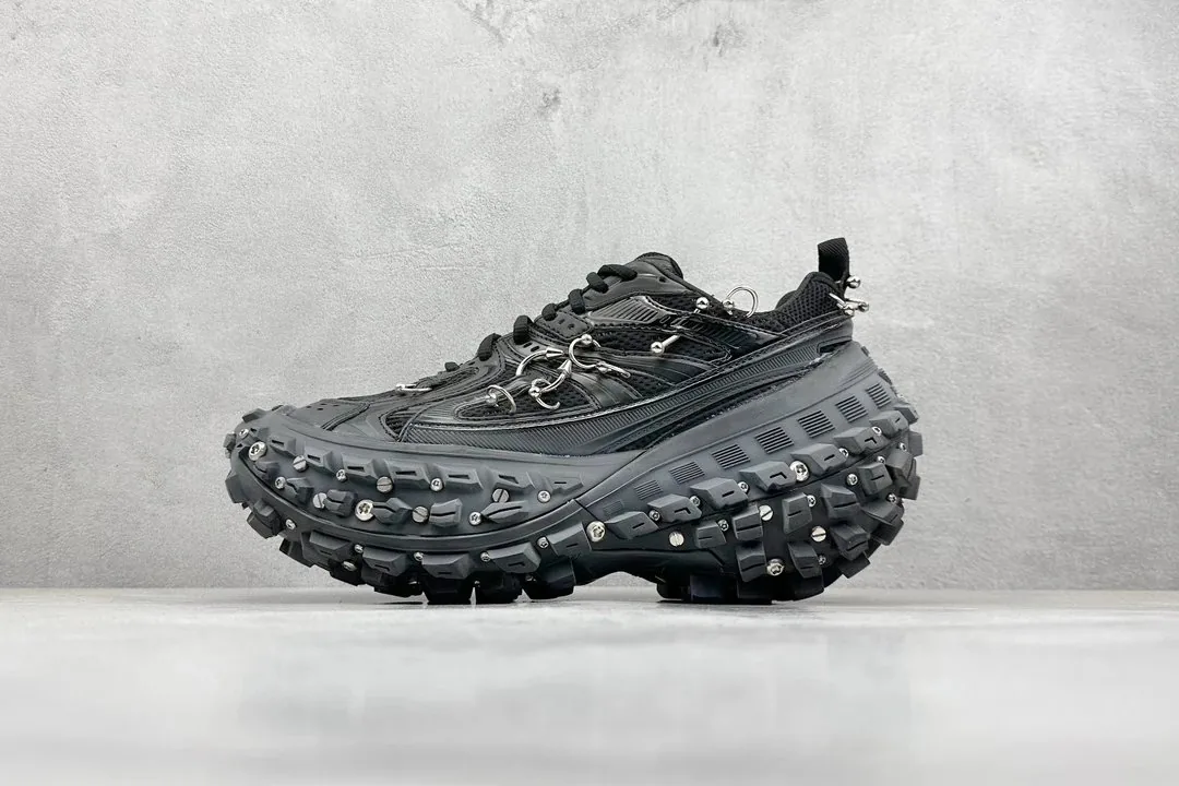 Dior Leather Sneakers — Photo 13