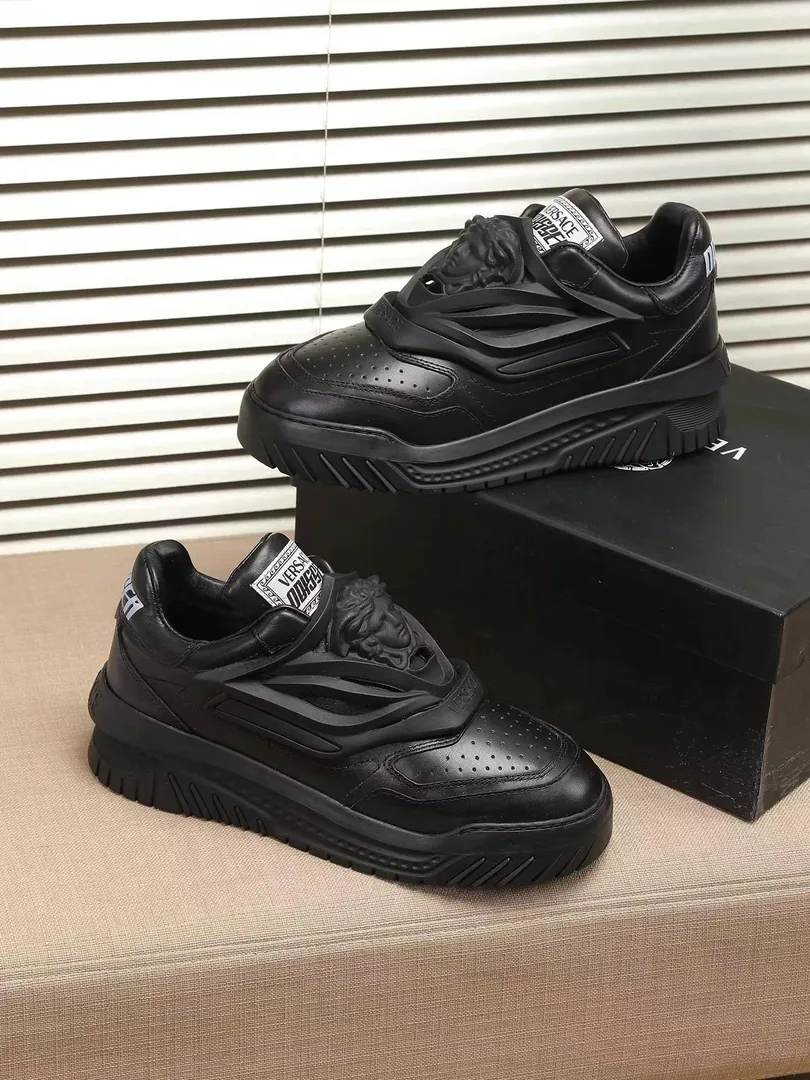 Versace Odissea Black White Sneakers
