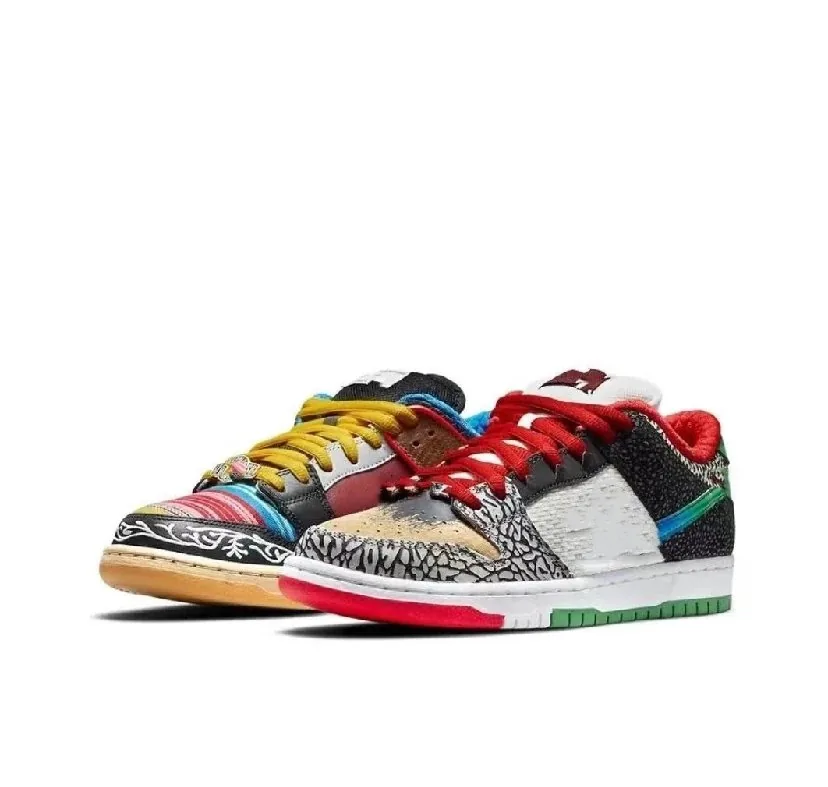 Nike SB Dunk Low Multicolor Lace-Up Runners