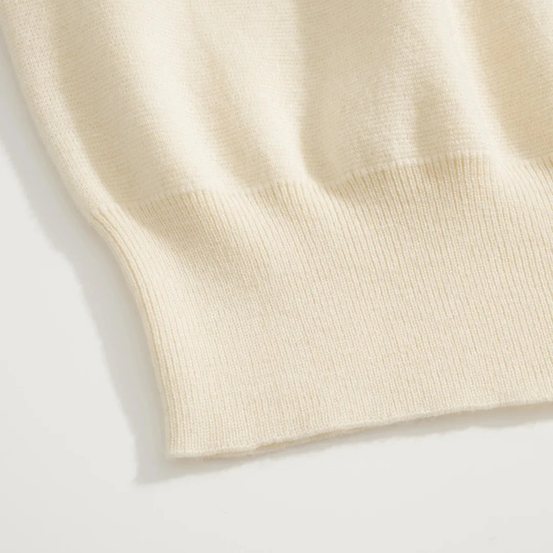 Knit Detail Tee — Photo 9