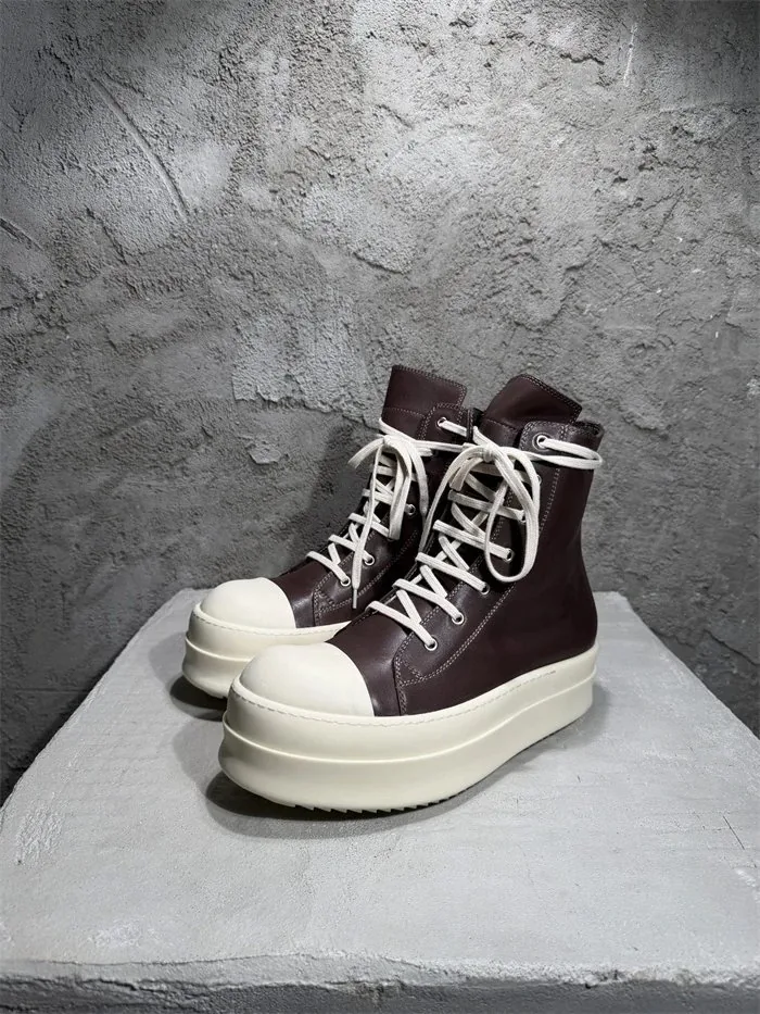 Rick Owens DRKSHDW Grey White Sneakers — photo 3