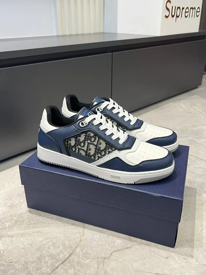 Dior B27 Navy Sneakers — photo 8