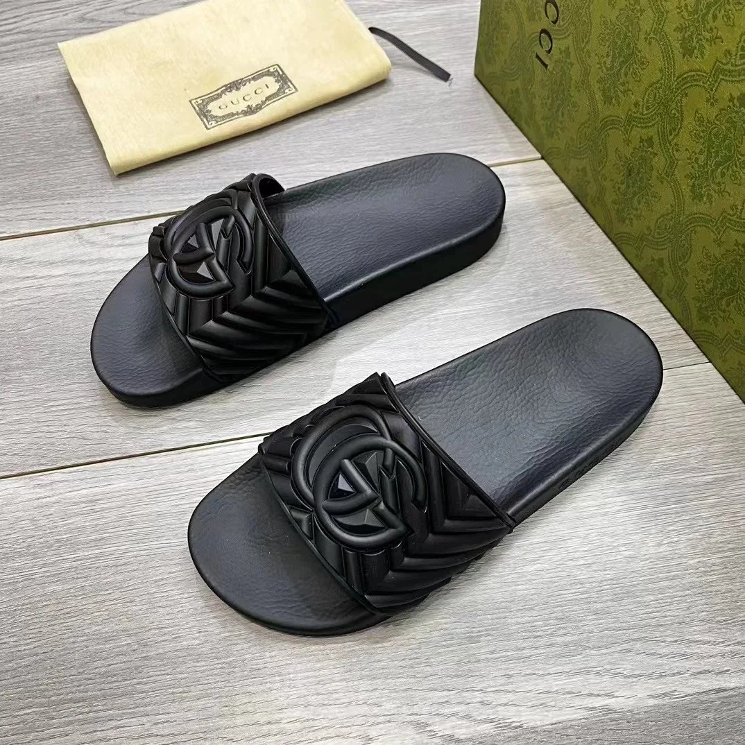 Gucci Double G Matelasse Rubber Slide Sandal — photo 5