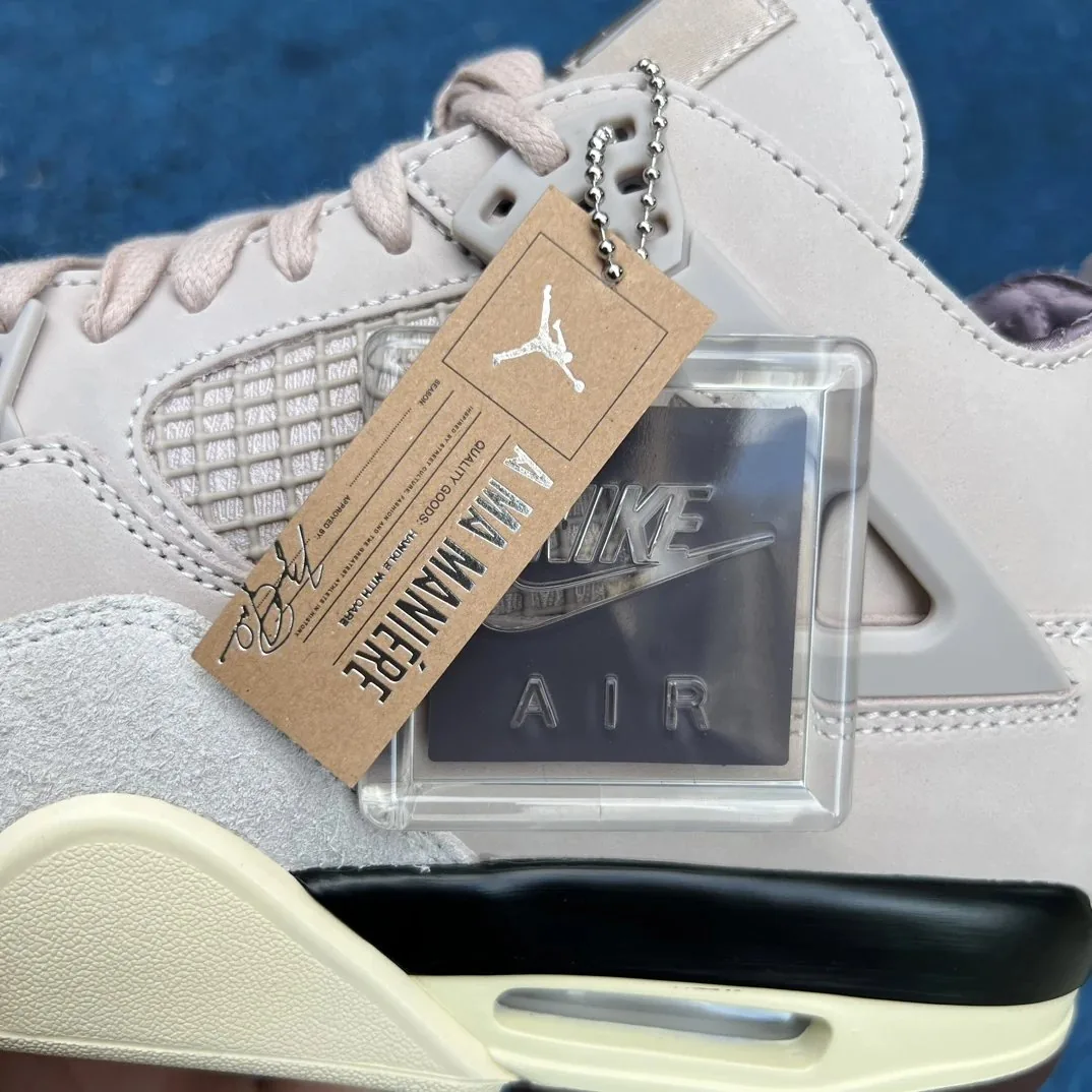 Jordan 4 Black White MM4 Sneakers — QC