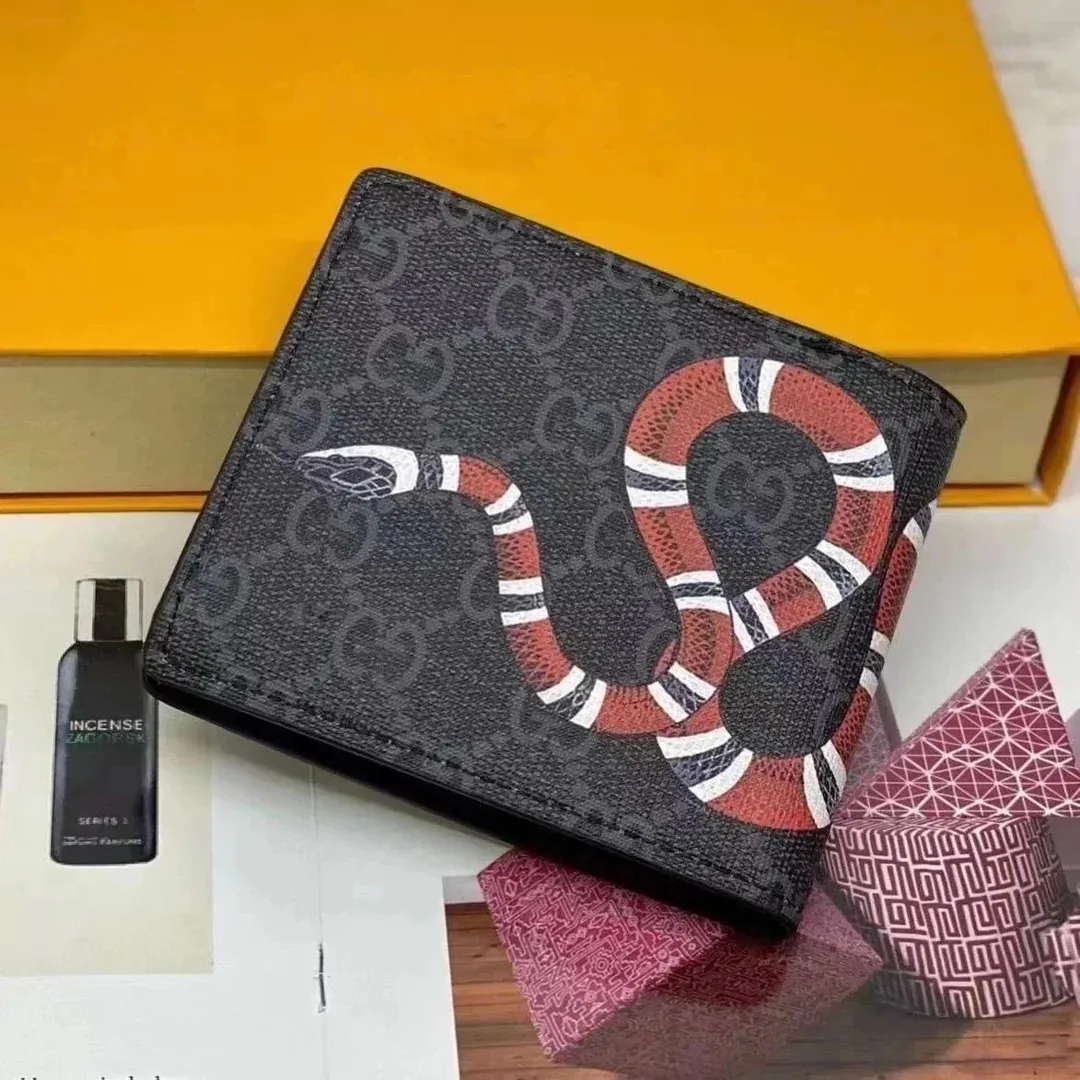 Bee Snakeskin Print Wallet — Photo 4