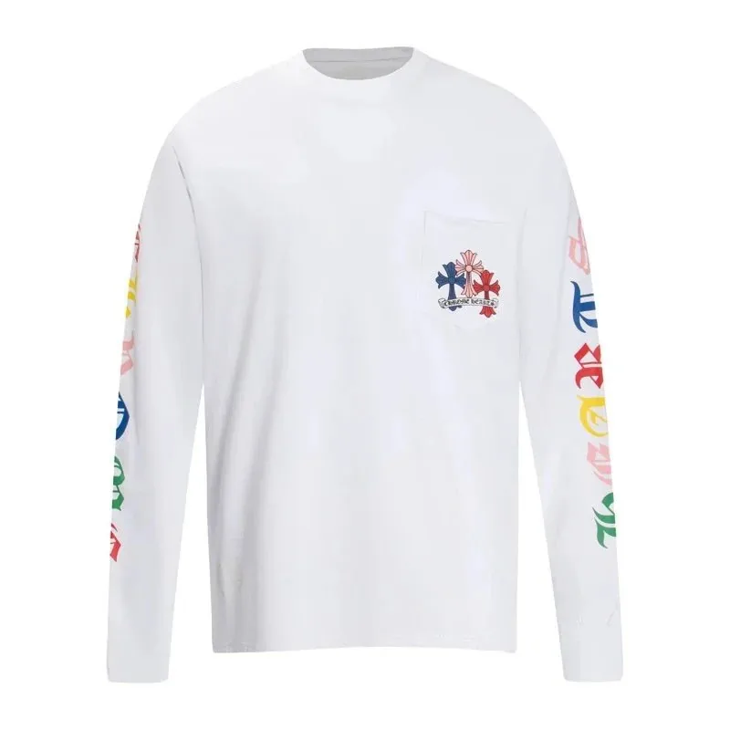 Cotton Print Long-Sleeve Tee — Photo 15