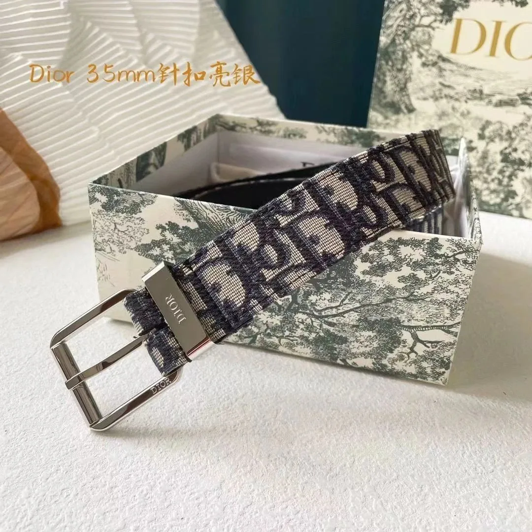 Dior Leather Letter Belt — Photo 2