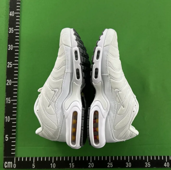 Nike Air Max Plus (TN) White Running Shoes — QC