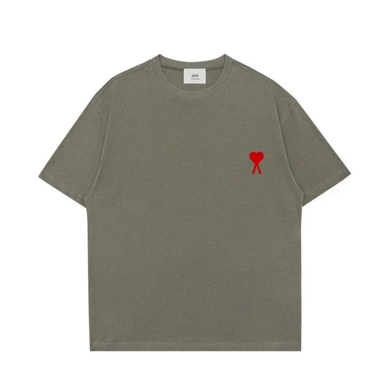 AMI Paris Heart Logo Polo Shirt and Tee Collection — QC