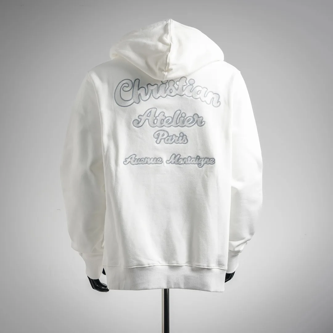 Signature Script Embroidered Hoodie — photo 3