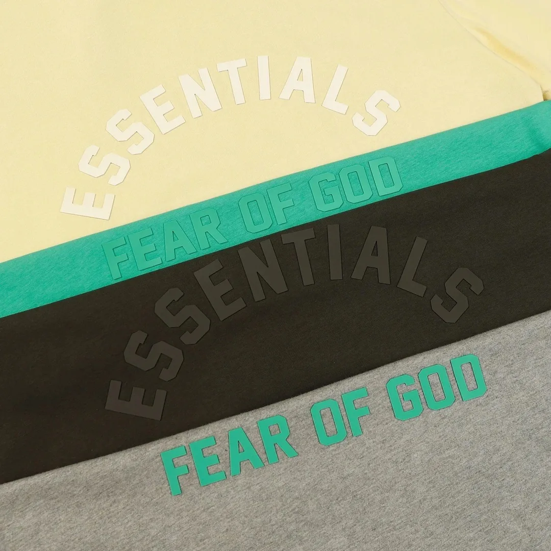 Fear of God Essentials T-Shirt Shorts Set Collection — QC