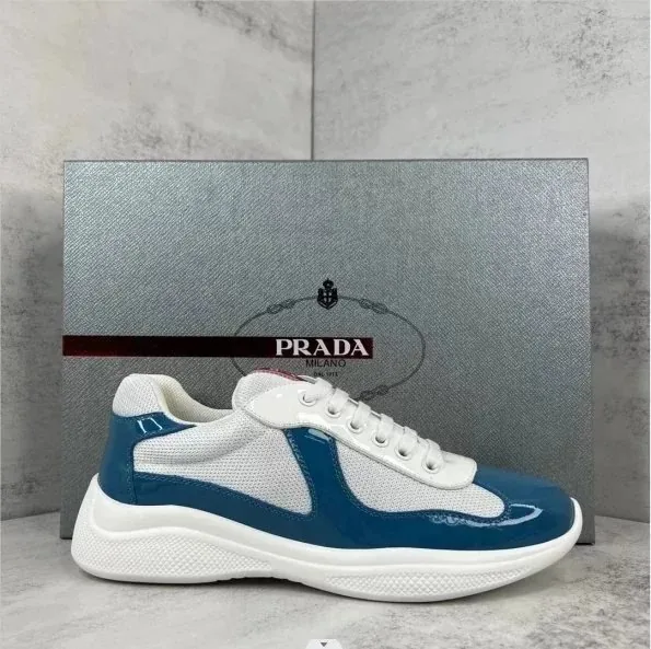 Prada America's Cup Beige Sneakers — Photo 6