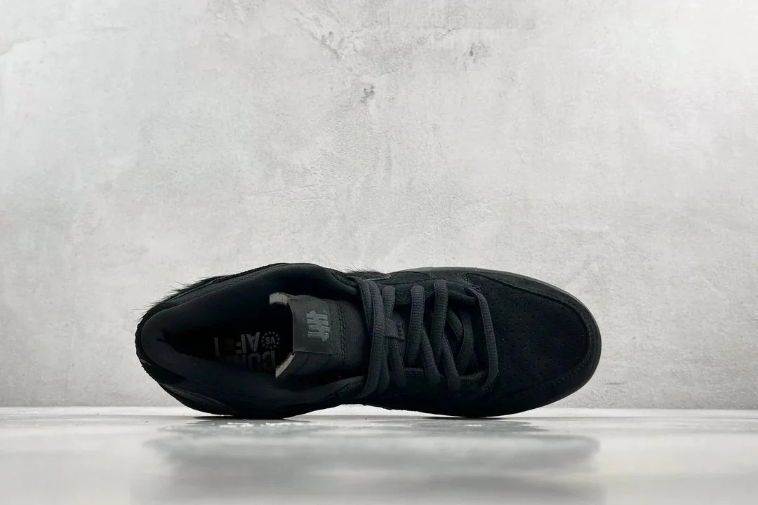 Nike Dunk Low Undefeated Triple Black Sneakers — photo 3