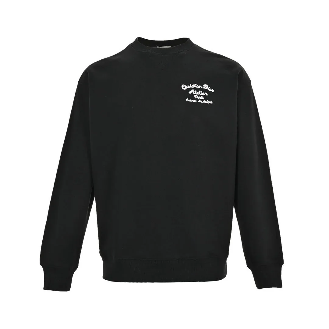 Signature Script Embroidered Hoodie — QC
