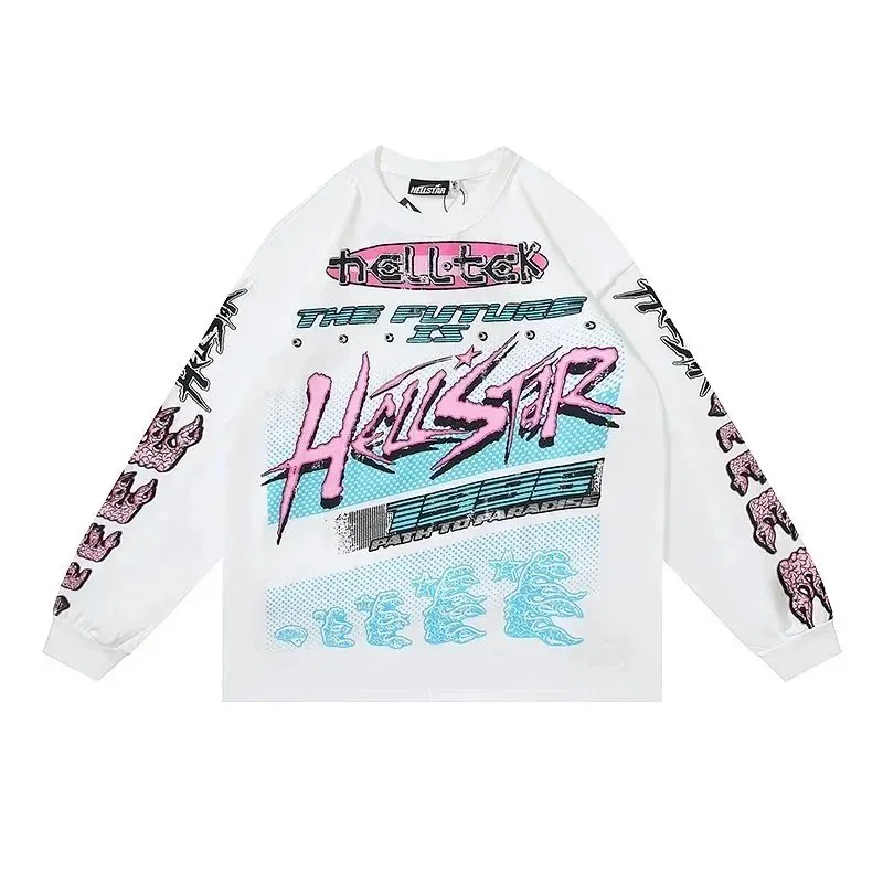 Hellstar Graphic Long Sleeve T-Shirt Collection — QC