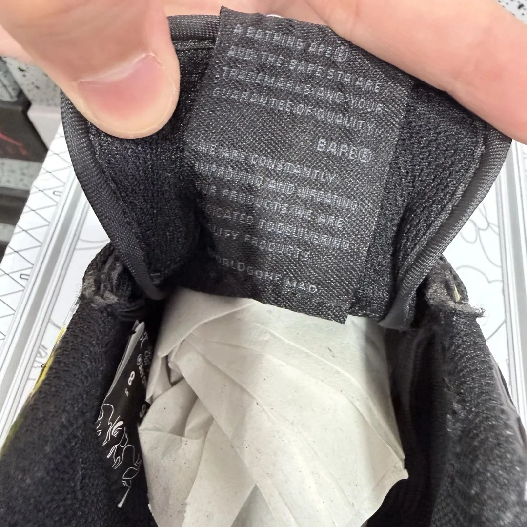 Bape Sta Shark Face Low-Top Sneakers — photo 5