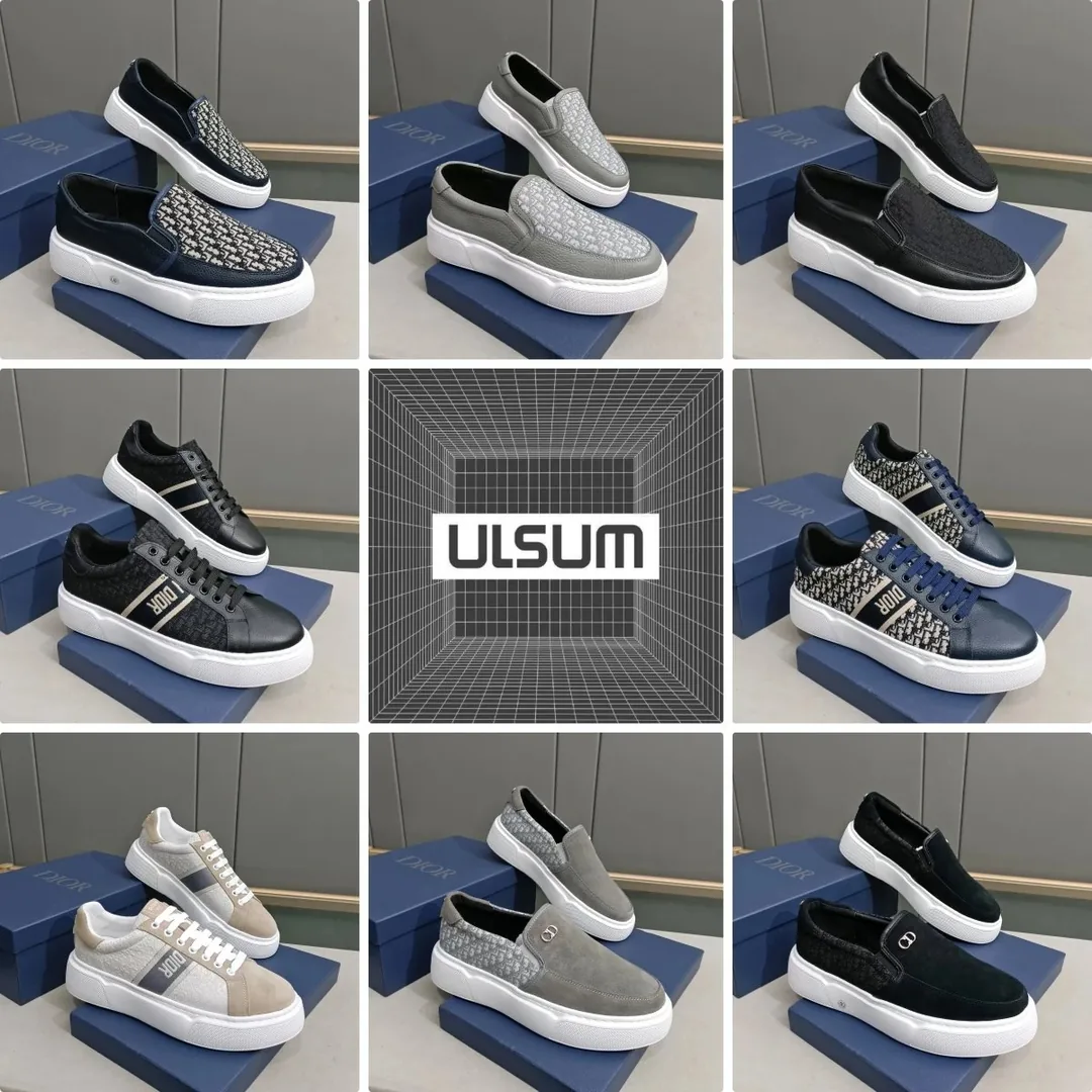 Dior Navy White Sneakers