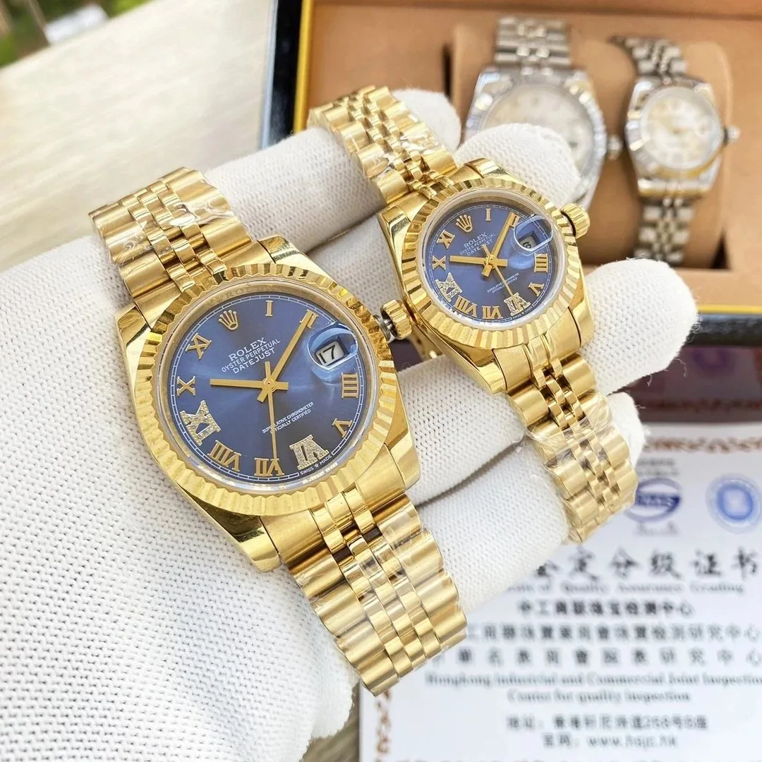 Rolex Datejust Pink Dial Watch — QC