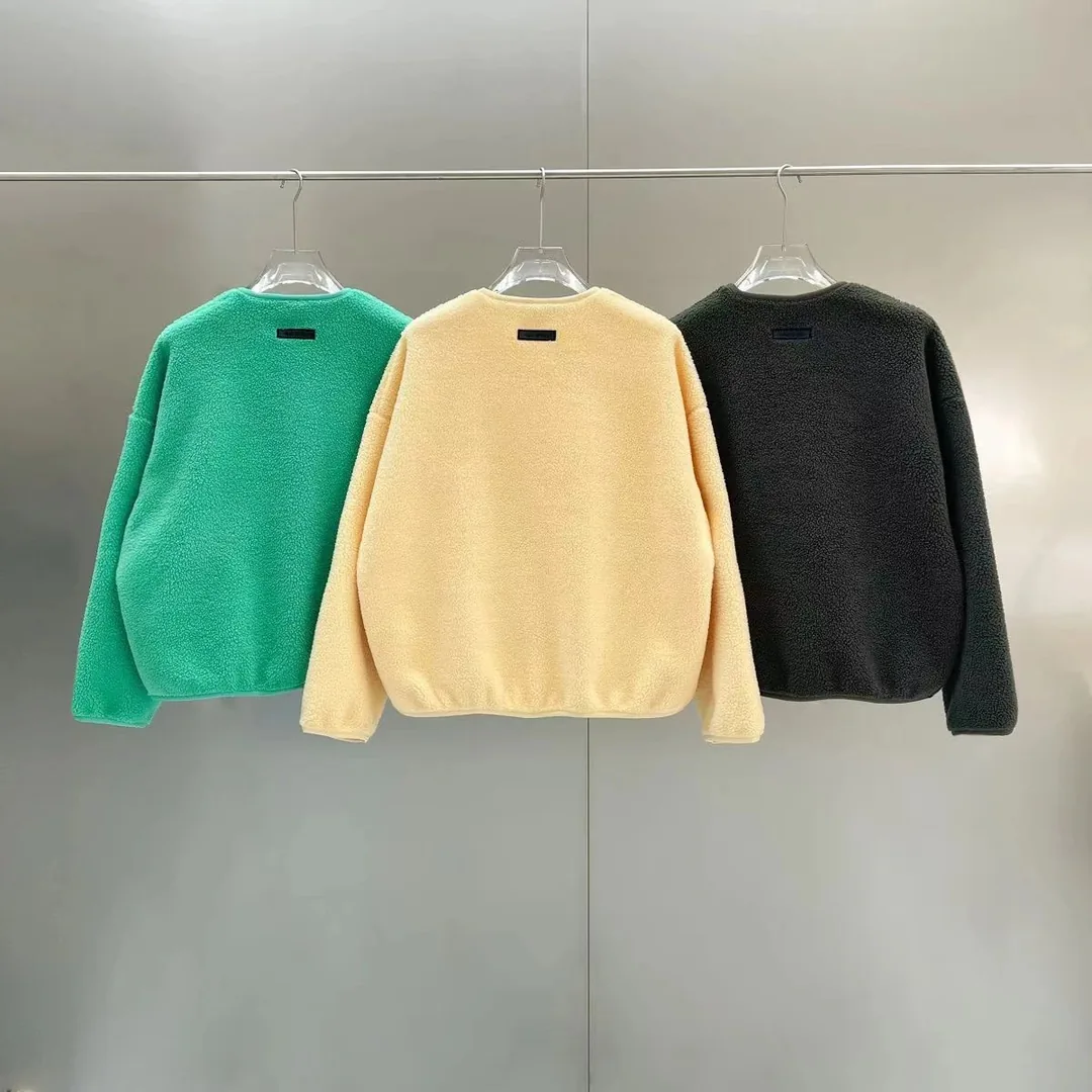 Fear of God Essentials Fleece Sweatshirt Pants Set — QC