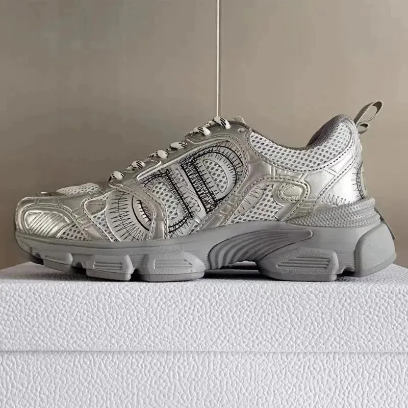 Dior B30 Grey Mesh Sneakers — QC
