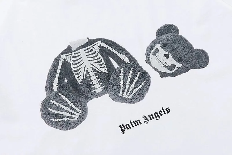 Palm Angels Brown Broken Bear T-Shirt — photo 6