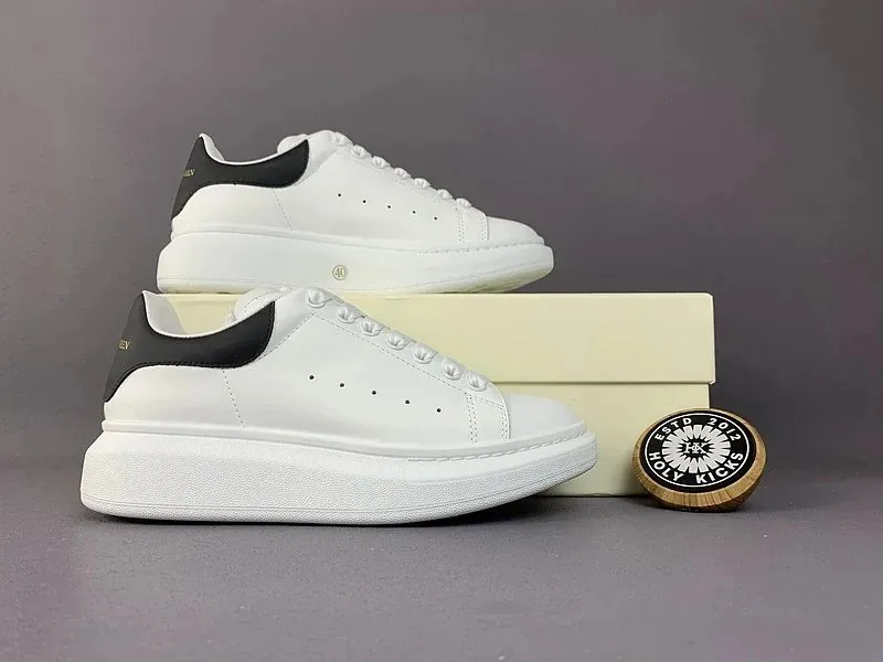 Alexander McQueen Oversized Sneaker White Platform Trainers — Photo 4
