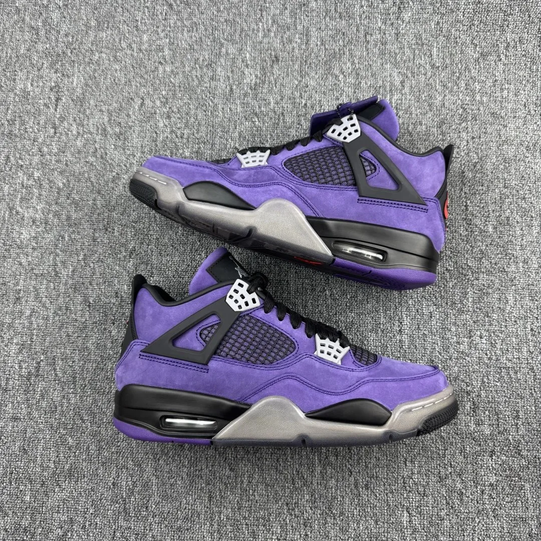 Air Jordan 4 Purple Suede