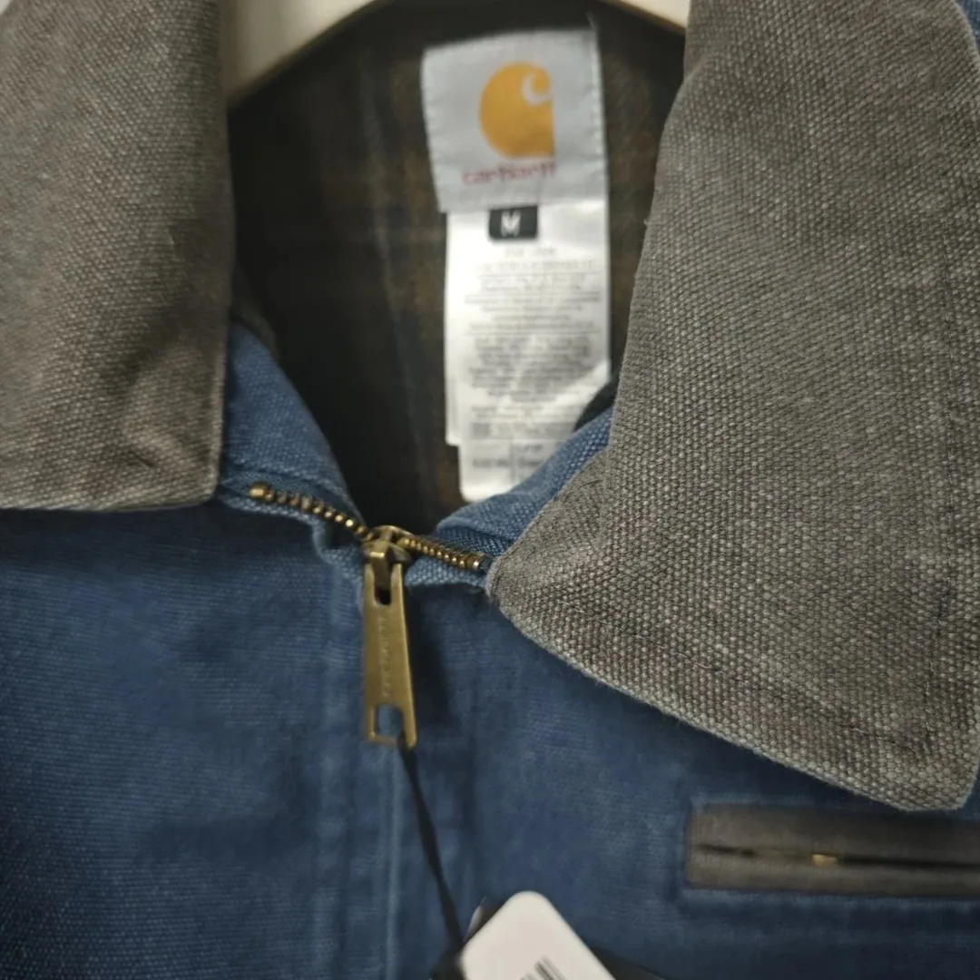 Carhartt Washed Denim Work Jacket — photo 8