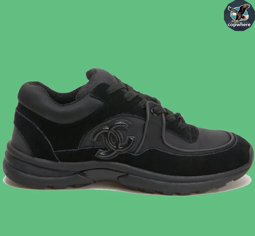 Chanel Black Sneakers